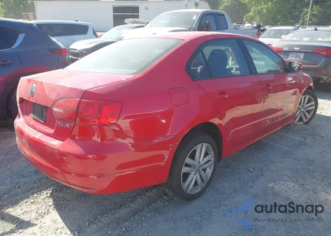 2012 Volkswagen Jetta 2.5L Se из США, поврежденный, VIN 3VWDP7AJ8CM372861